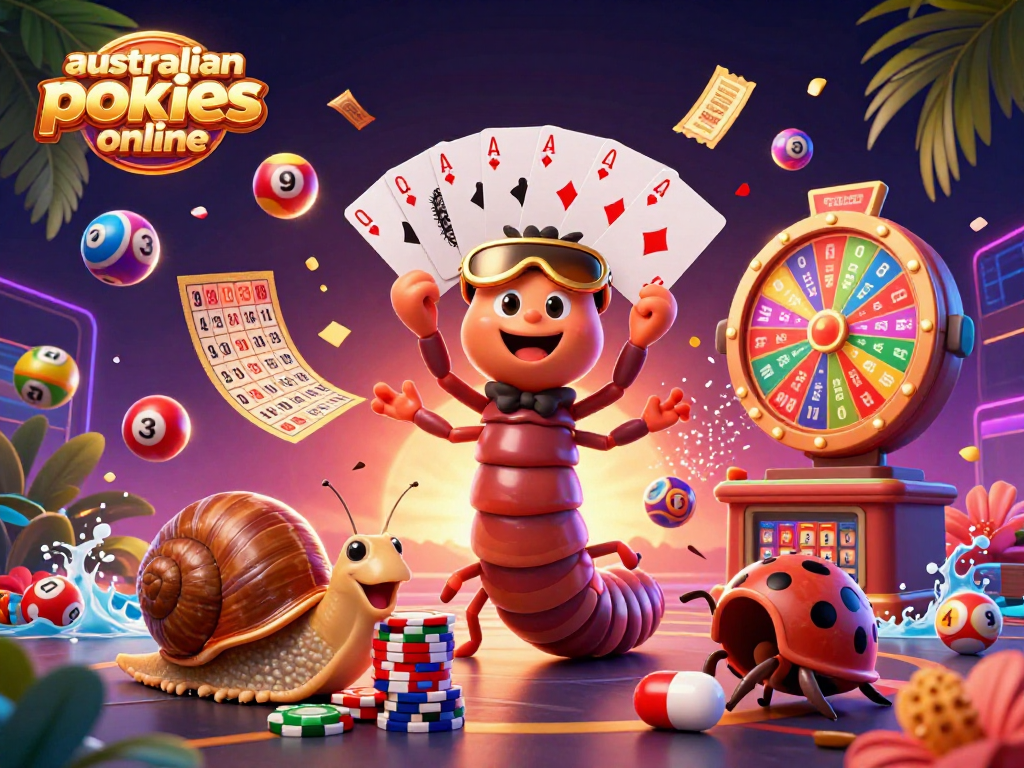 Engage with vibrant australian pokies online action in this packed casino scene.