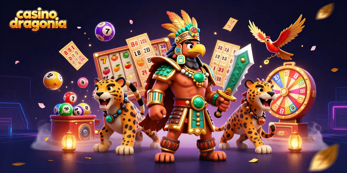 Le casino dragonia propose des jeux immersifs avec des personnages et des éléments colorés.