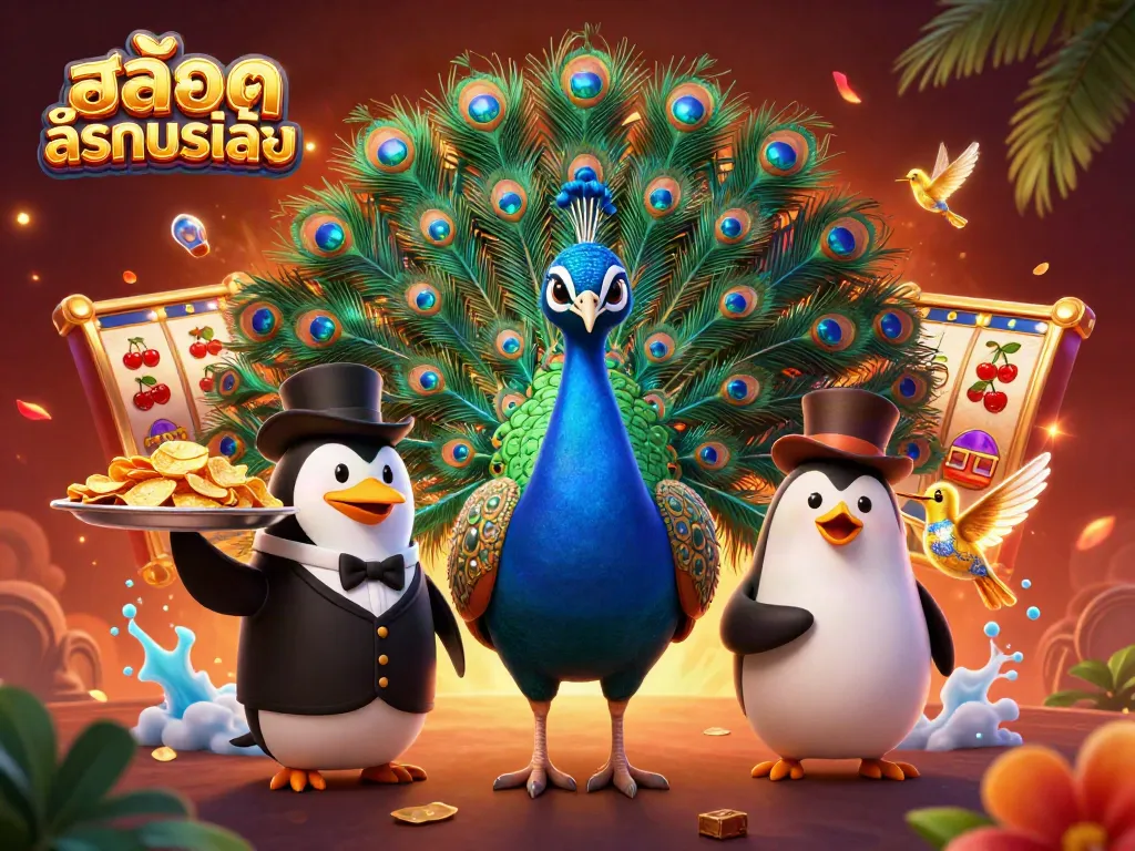 สล็อตทดลองเล่น สัตว์ที่น่าทึ่งในคาสิโนที่เต็มไปด้วยรีลสล็อตและรางวัล!