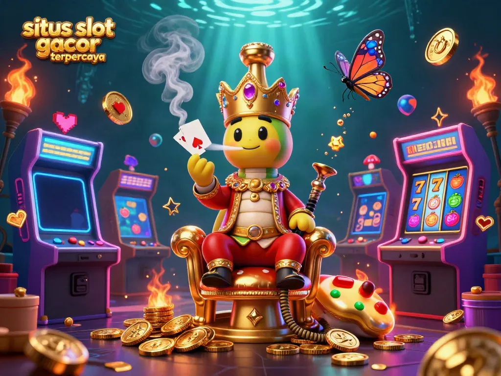 Experience bonuses and vibrant gameplay action on situs slot gacor terpercaya with a colorful illustration.