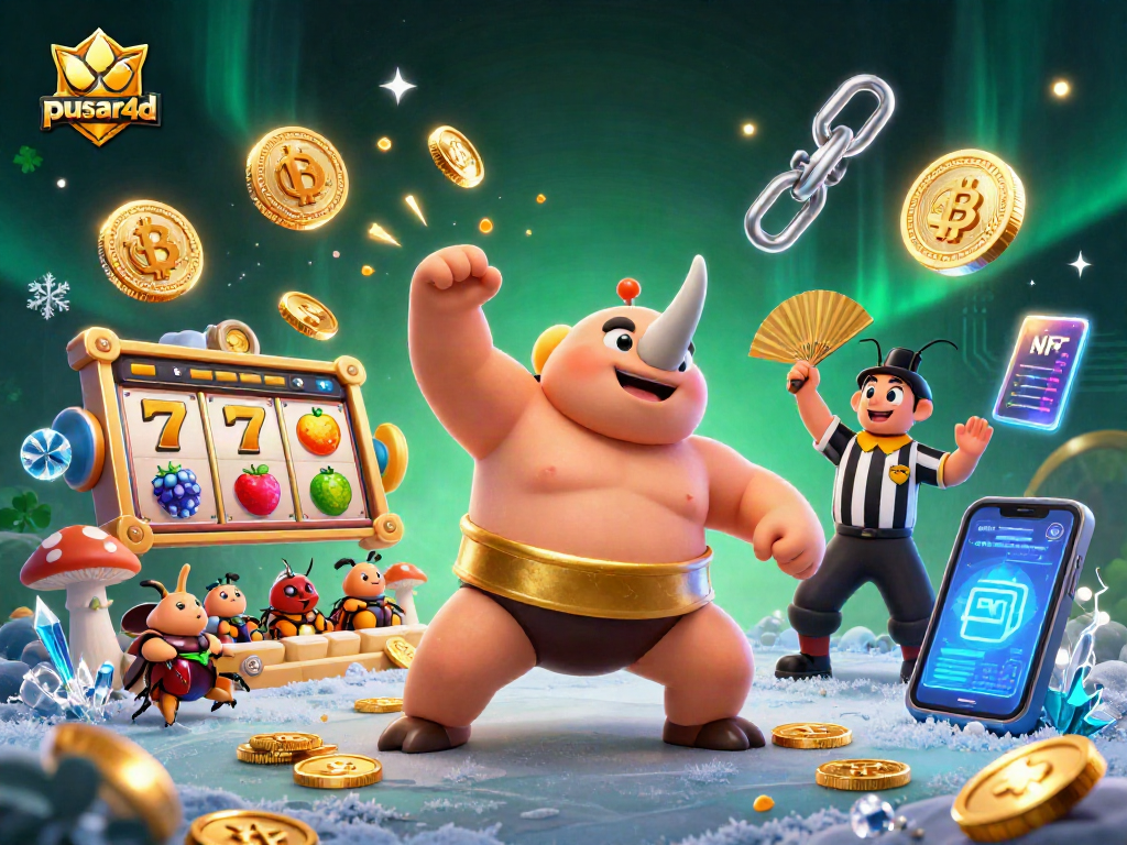Pusat4D menghadirkan aksi mendebarkan dengan samurai kumbang badak yang mengendalikan slot dan koin emas.