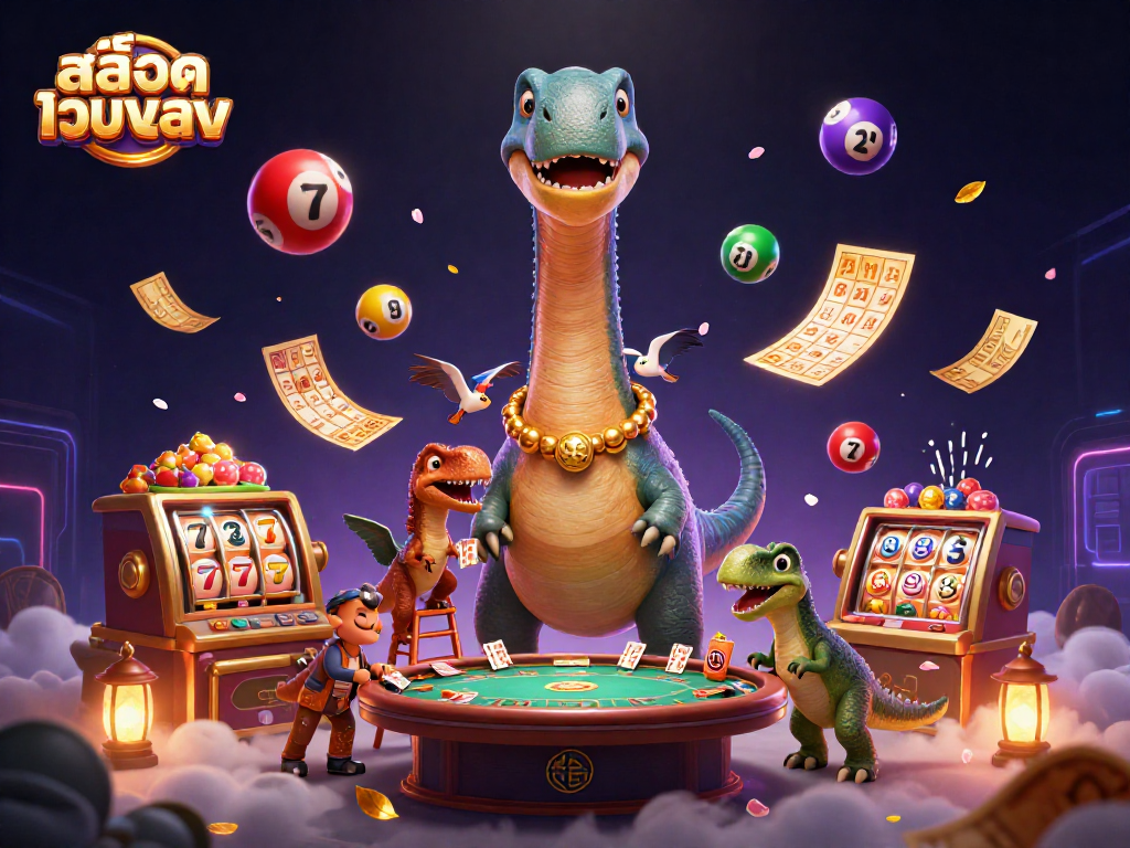 Experience thrilling gameplay at สล็อตเว็บตรง with unique characters and vibrant casino elements.
