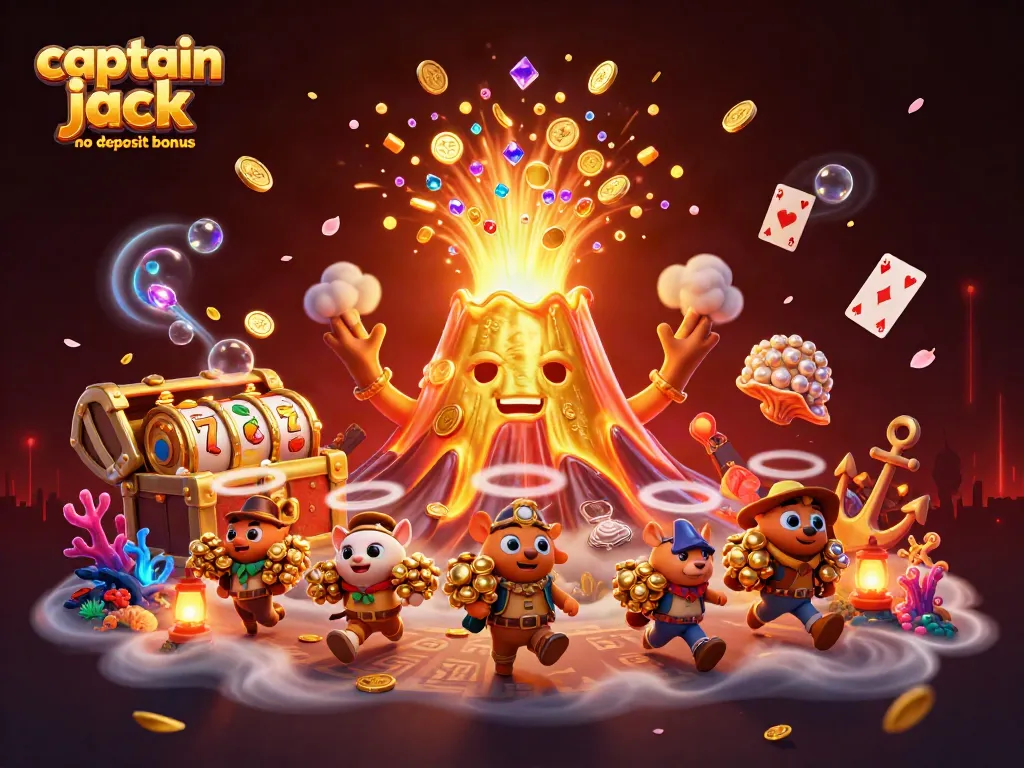 Join the excitement with the captain jack no deposit bonus for thrilling slots action and treasure!