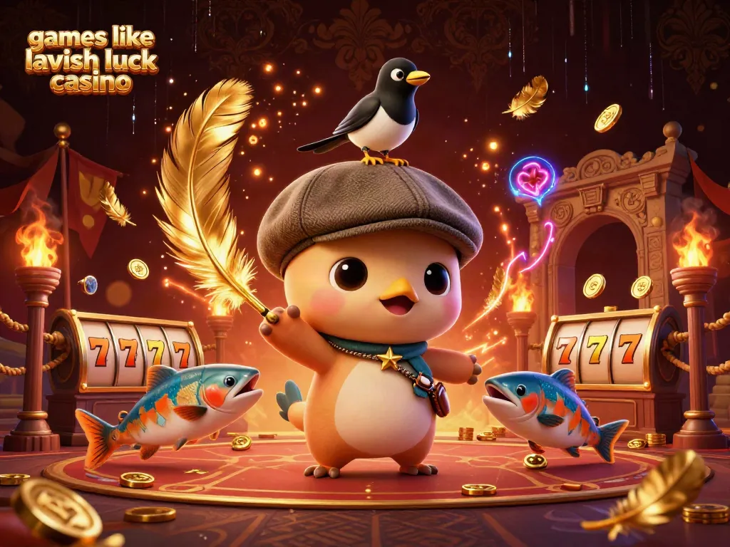 Play exciting games like lavish luck casino with vibrant characters and dynamic gaming elements.